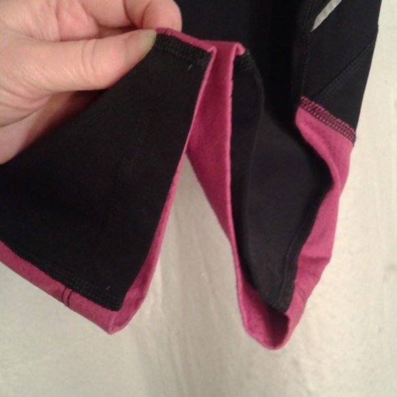 Lucy Tech XS workout Capri pink black - Picture 4 of 7
